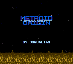 Metroid Origin (Enhanced) Title Screen
